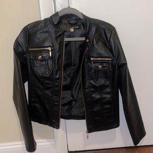 Perfect Black Leather Jacket!